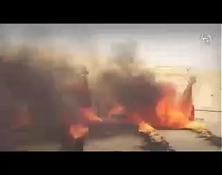 ISIS burns Alive four Shia Spies