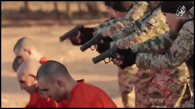 ISIS Children executing prisoners