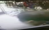 Robber Kills Woman CCTV Footage