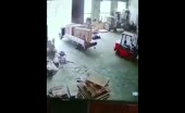 Forklift Spin Death