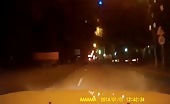 Driver Hits a Man Standing in the Middle of the Road