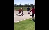 Guy gets head stomped