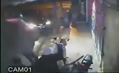 Machete Attack CCTV footage