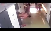 Amazing Prison Escape caught on CCTV
