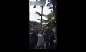 Protester killed by police