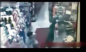 Store Robber faces Instant Karma