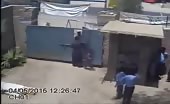 Man Shot at the Gate