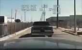 Police Dash Cam - Live Car Chase And Shootout