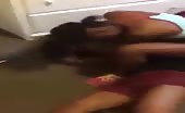 Asian Female Roommates Fighting