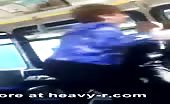 Granny knocked out by young girl on bus