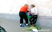 Old Russian Bitches Fighting