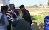 Couple gets hard beating from their families