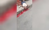 Killed man with head shot