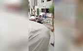 Man being beaten without kindness