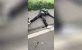 Motorcyclist loses his life in mishap