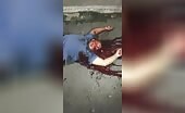 Short video of a hefty man killed