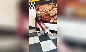 Terrible video: lady brutally assaulted at little caesars in georgia