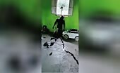 Short video shows man that hanged himself