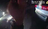 Bodycam video footage shows sin city law enforcement officer go followin
