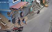 Amazing drive-by shooting captured on electronic camera in ecuador