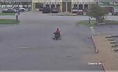 Astonishing instant texas teenager mows down guy crossing