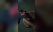 Robber is completely beaten up until his tummy burst