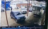 A van motorist failed to notice an old woman and also ran her over t.