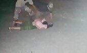 Protestor instructor gotten rid of by protection team