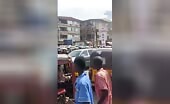 African mob keeping the craft of 'necklacing' alive
