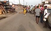 African a super hero satisfies a biased automobile - video clips - vidmax com