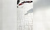 After the tractor passed, the guy possessed a single leg left behind, yet