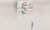 An egyptian man goes after and stabs his partner several times in
