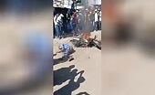 Burn the recorded robber alive kenya