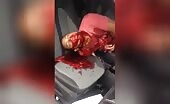 Convulsions of a try guy in an auto full video recordings murd