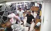 Customer brutally slaughtered at barbershop in colombia