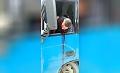 End of change for bus vehicle driver