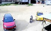 Four killers in a red car chance taxi drivers on trip unc