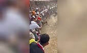Debauch motherfucker, male dies falling in face of upward t.
