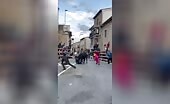 Gored for fucking around in the course of spanish bull celebration theyn