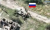 Great birdseye perspective of brutal war