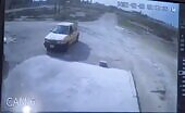 Man grabs rifle out of the trunk, fires themself in the head