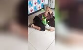 He strangled granny
