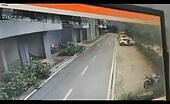 Head explodes on contact with the ground