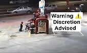 Awful mommy escapes & leaves her child behind after a.