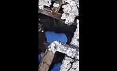 Horrific settings as male hops off 9th floor of building in zi