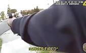 Lapd cops shoot guy holding a black steel lock actuator th