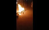 Locals burn pair of thiefs to death after torture in north kara