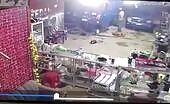 Mechanic riddled with bullets inside his shop