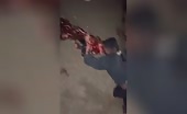 Mutilated body of a man that dropped from a motorcycle uncenso
