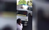 Shocked combi motorist walks with hand amputated with machete